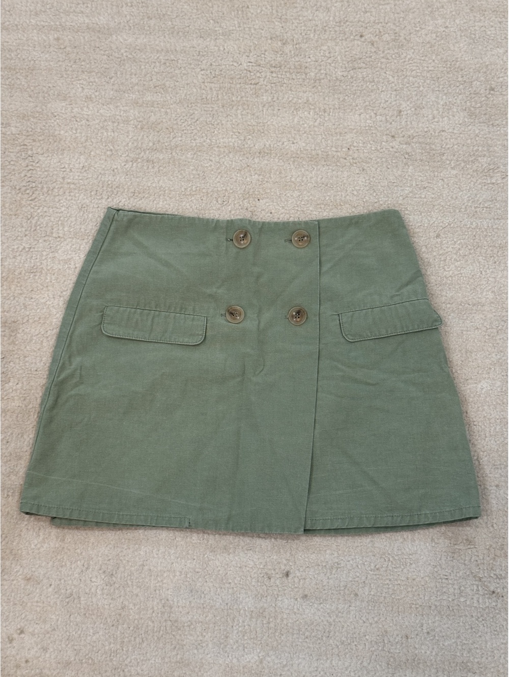 Tularosa Green Mini Skirt